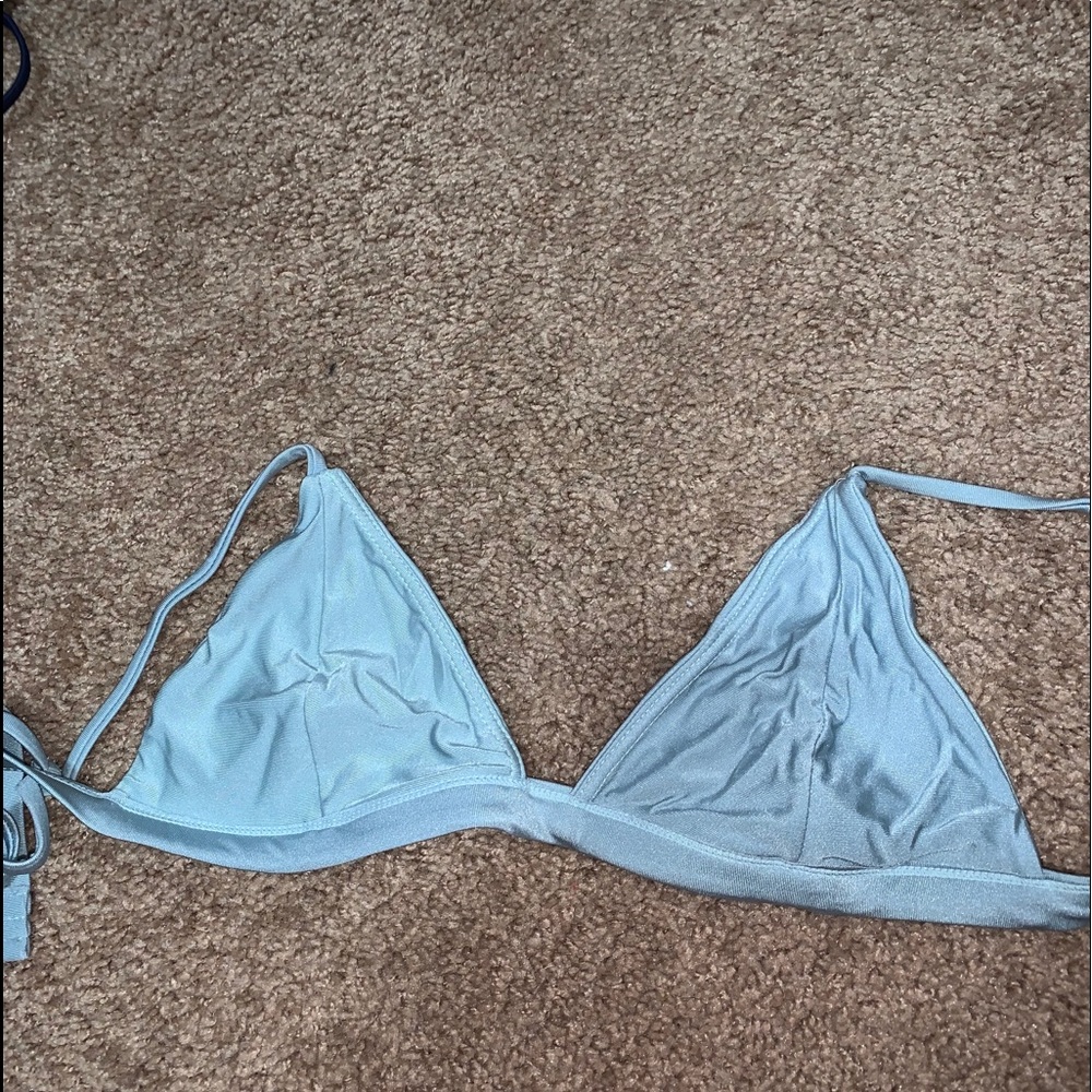 Baby blue Kira swim top